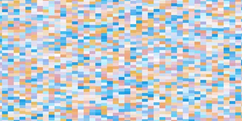 Light Blue, Yellow vector texture in rectangular style.