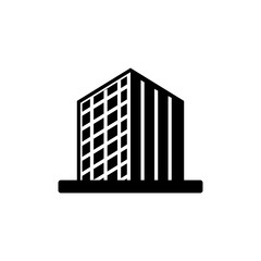building icon vector symbol