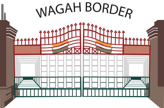Wagah border
Pakistan border
Amritsar border
atari border
retreat ceremony