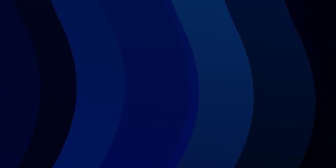 Dark BLUE vector template with lines.