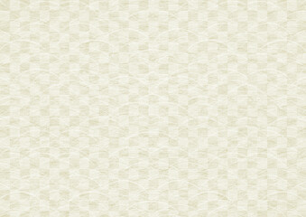 Fototapeta premium 格子柄市松模様和風和文様和紙背景テクスチャ