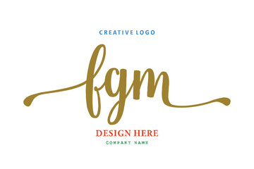 FGM lettering logo is simple, easy to understand and authoritativePrint