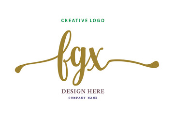 FGX lettering logo is simple, easy to understand and authoritative