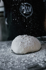 working with flour