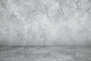 plaster wall, grey background