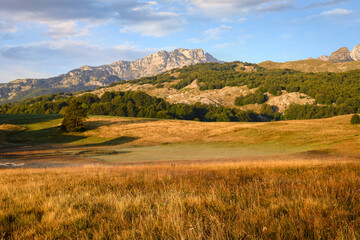 Durmitor mountain in Montenegro