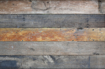 Old style wooden plank wall background