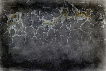 old crumbling plaster background, abstract grunge wall texture