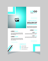 Corporate flyer template.