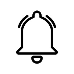 Obraz premium icon ring bell notification