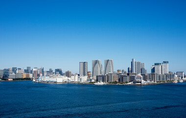 Fototapeta premium 東京晴海の新たな景観