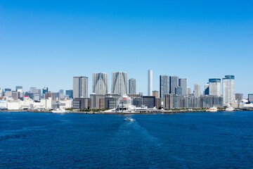 Naklejka premium 東京晴海の新たな景観