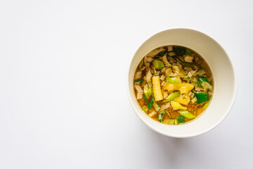 味噌汁 カップ インスタント 横