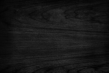 Top view Black wood texture. Black Friday background concept.