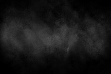 Concrete wall black color for background. Old grunge textures with scratches and cracks. Black painted cement wall texture.