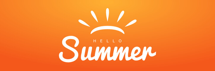 Hallo Sommer Banner