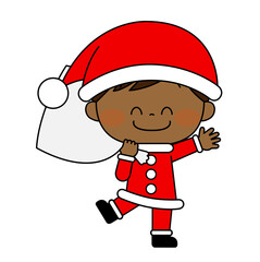 サンタになった子供6