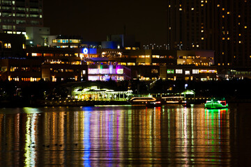 お台場海浜公園の夜景