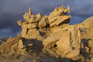 Strange Rocks near Vernal Utah