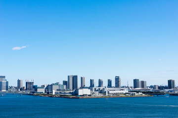 Fototapeta premium 東京豊洲の風景