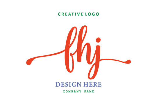 FHJ lettering logo is simple, easy to understand and authoritative