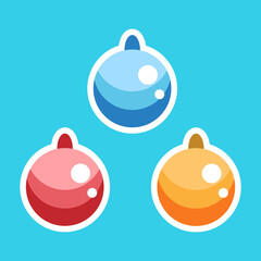 Christmas bell vector collection