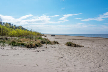 Baltic Sea Beach on a Sunny Day