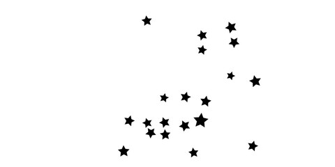 Star confetti. 