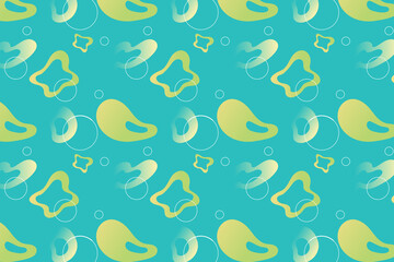 Fluid and geometrical abstract background seamless pattern