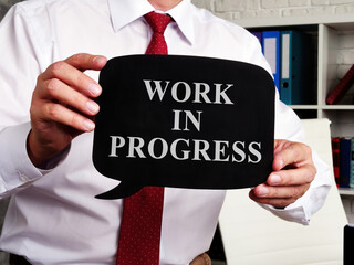Manager shows Work In Progress quote plate.