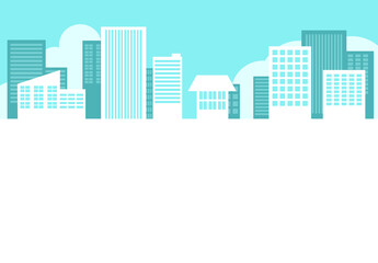 Obraz premium 街並み 背景素材