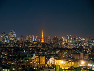 Fotobehang 【三軒茶屋・キャロットタワーより】東京都内・夜景 © BSDC