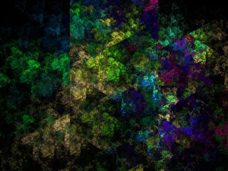 Imaginatory fractal background Image
