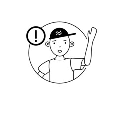 Corona Rules in the Pool - Pictograms