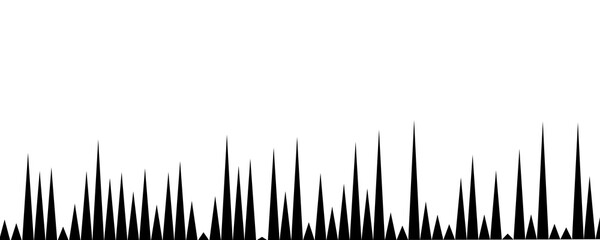 colored background with lines with sharp peaks