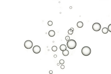 Water bubbles.