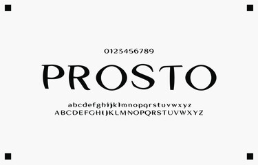 Alphabet creative letters font and number. Classic Lettering Monochrome Design. Typography fonts regular uppercase and lowercase. Vector illustration eps10