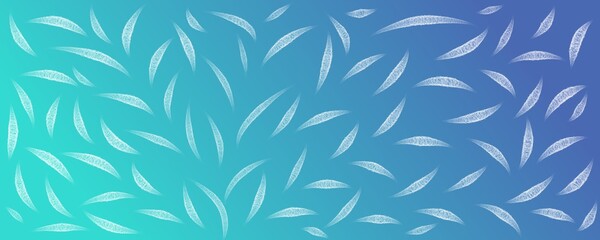 colored background with chaotic lines with a soft pencil that looks like leaves