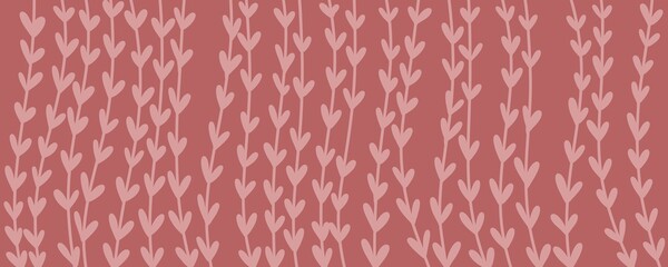 colored background with lines and leaves natural vegetable