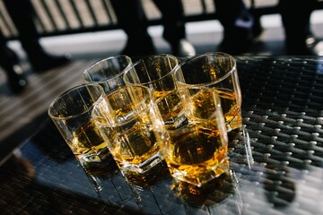 glass of whiskey