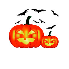 halloween pumpkin set