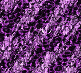 Brush Realistic Snake Leopard Animal Skin Mix Texture Seamless Pattern Allover Diagonal Brush Strokes Elegant Design