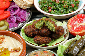 falafel gastronomia mediterranea e medio orientale