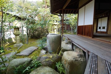 広島県竹原市街並み-日本　伝統家屋