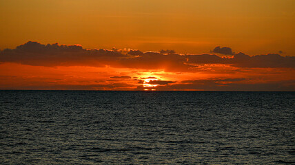 coucher de soleil