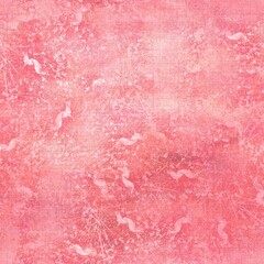 Fototapeta premium Coral pink girly sweet seamless pattern texture. High quality illustration. Candy, ice cream, or sherbet pink. Natural texture with digital overlay.