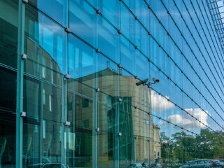 Poznan city center, one of the office buildings.