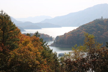 autumn in the mountains
