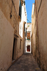 Old Alley in Gallipoli, South Italy  