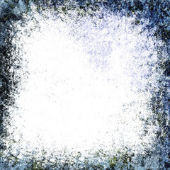 blue christmas background with snowflakes